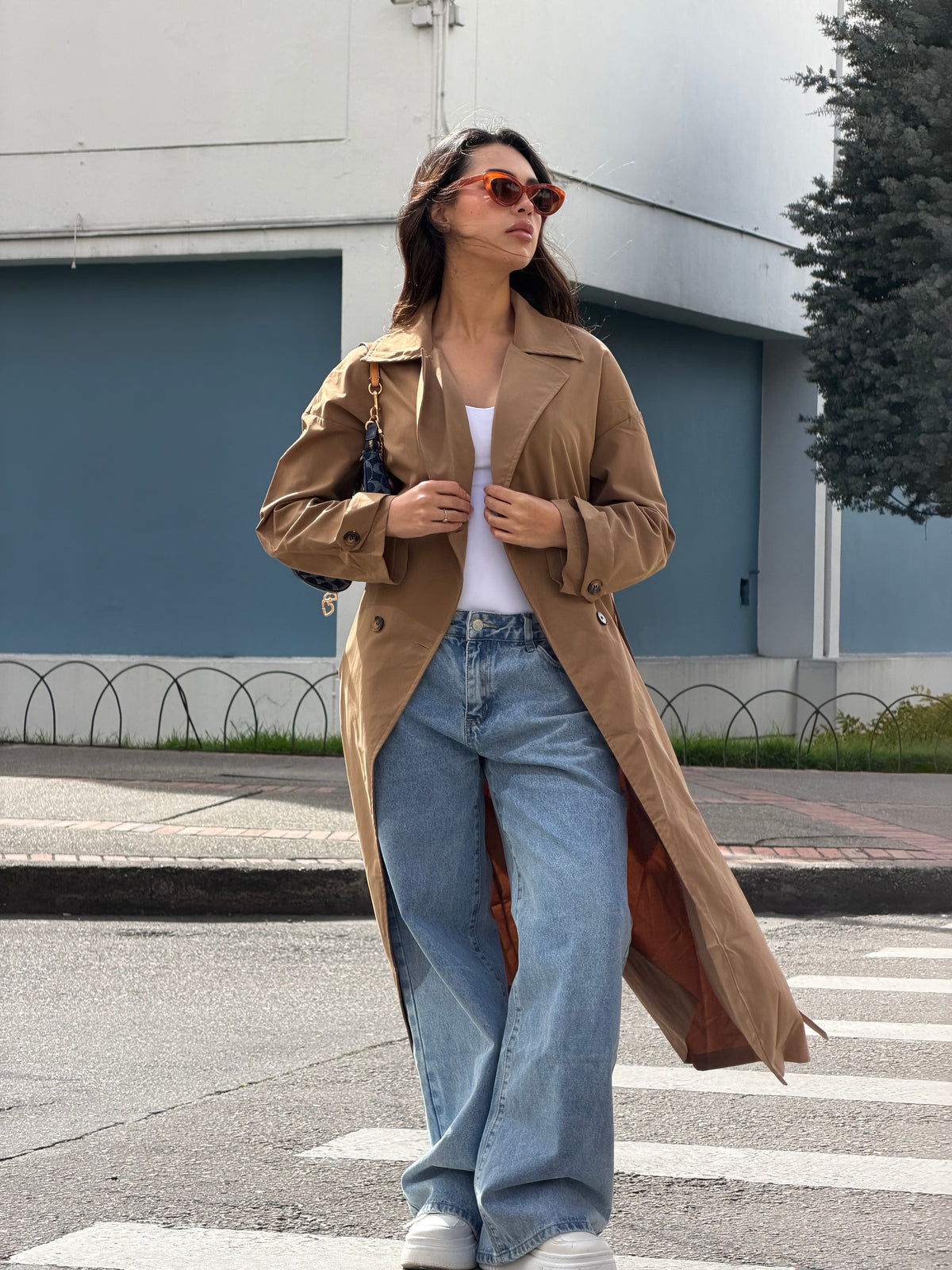 Gabardina Taupe