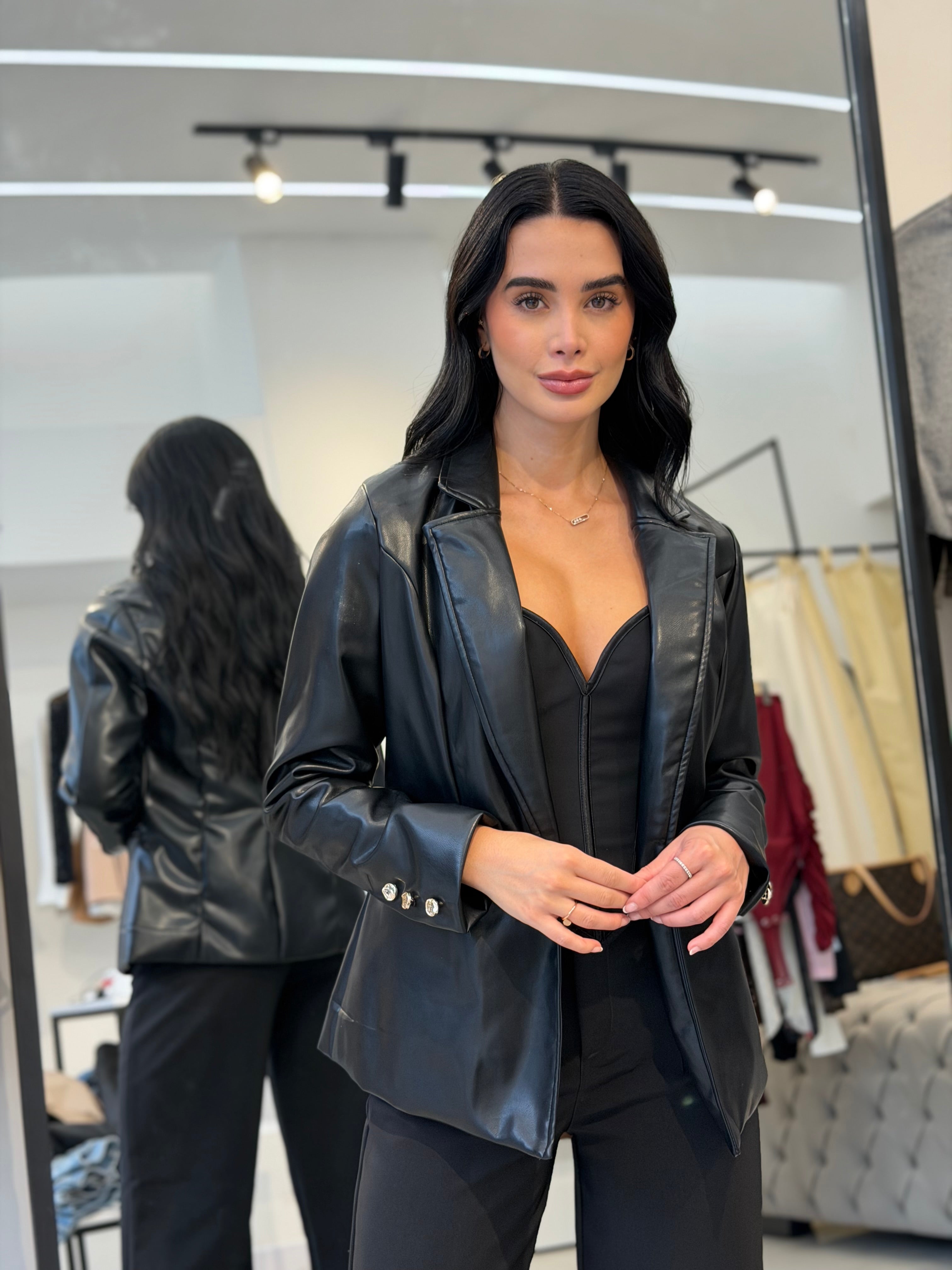 Blazer princesa cuero
