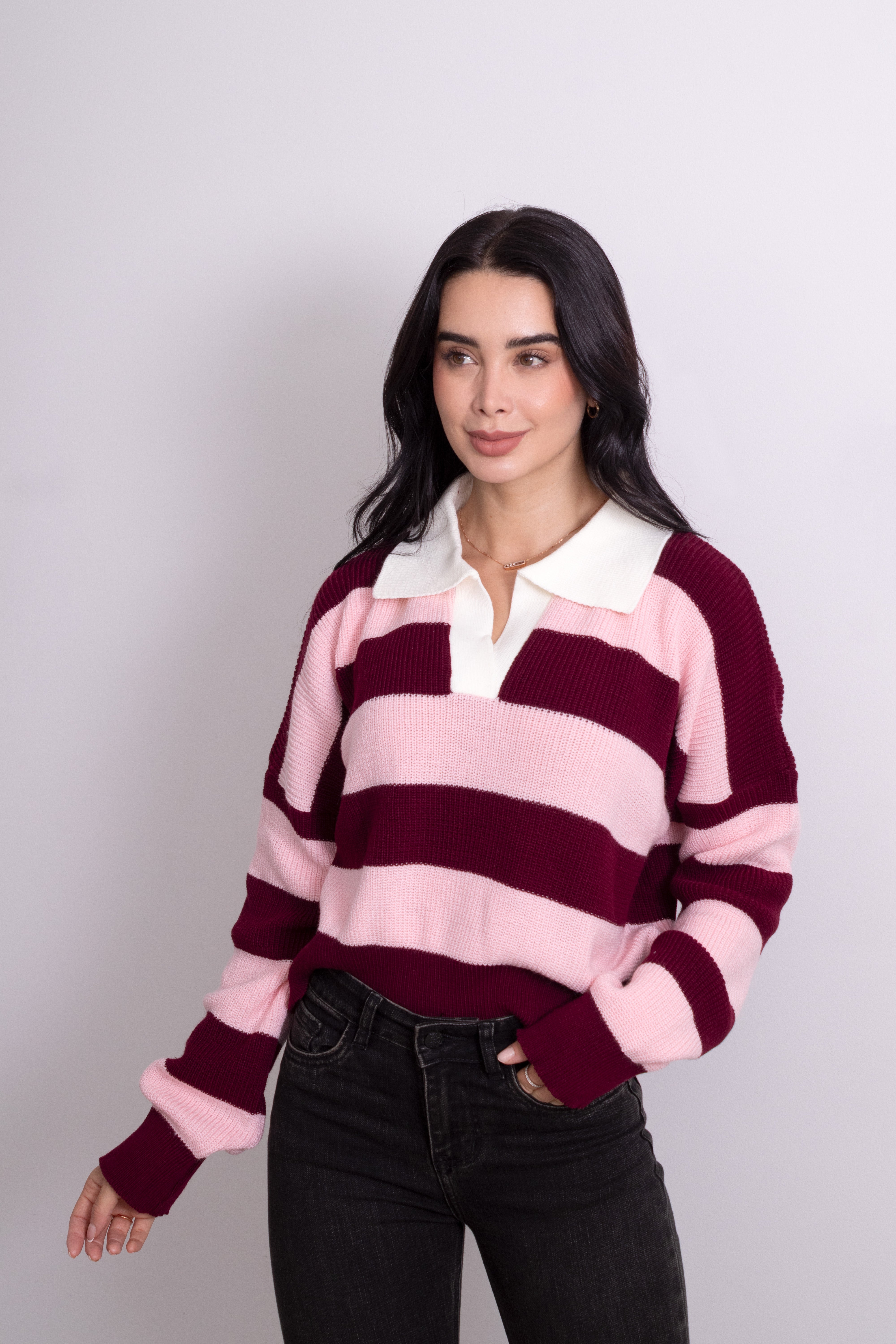 Suéter trendy rosa