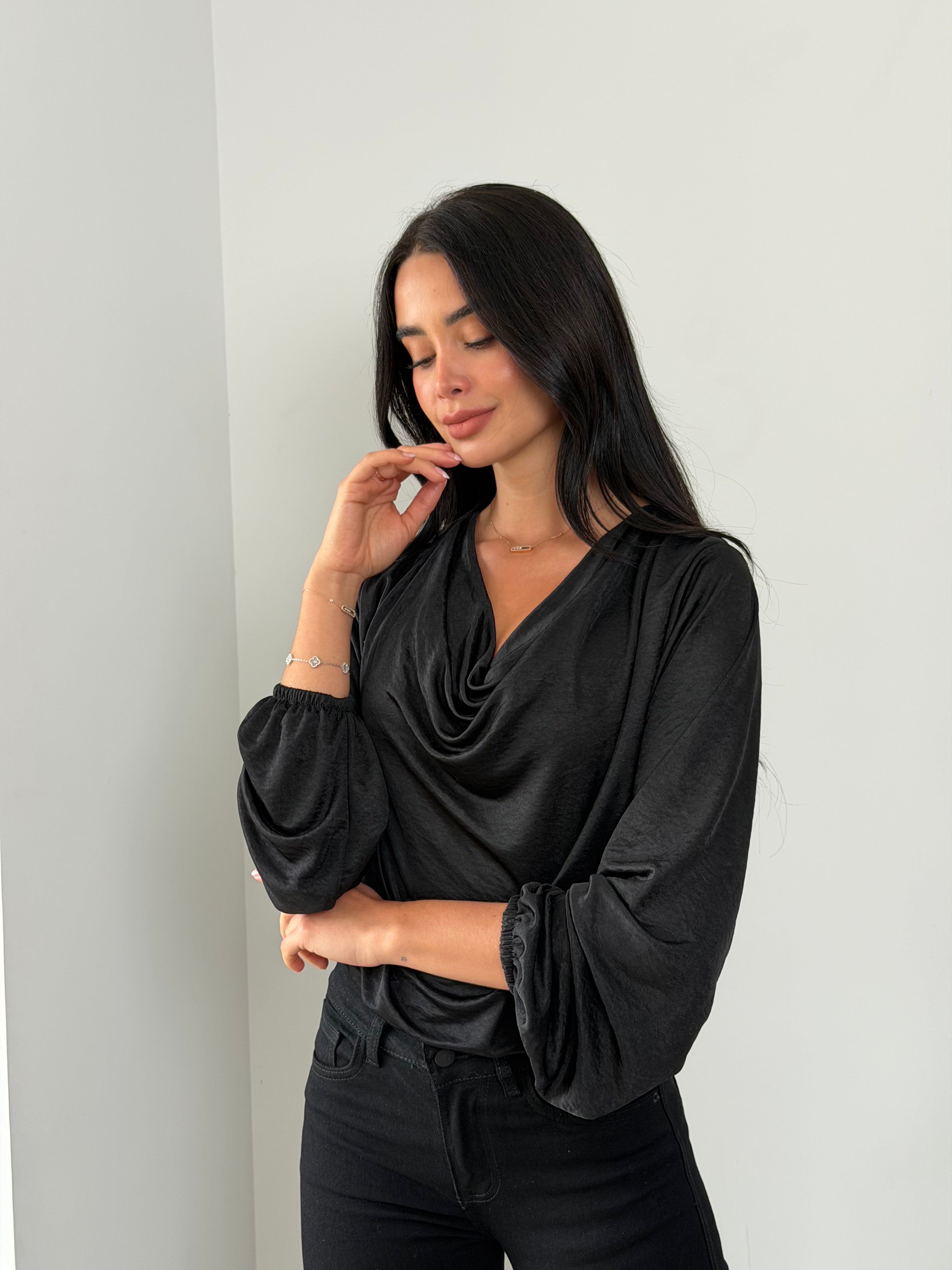 Blusa Drapeada