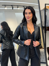Blazer princesa cuero