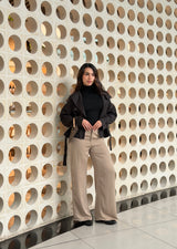 Chaqueta Trench cuello alto
