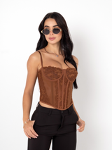 Corset coffe