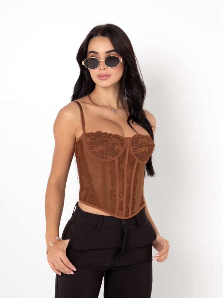 Corset coffe