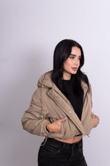 Bomber capota taupe