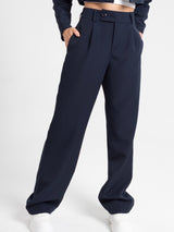 Pantalon indonesia azul osc