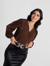 Blusa yeimi brillos