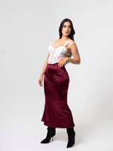 FALDA SATIN